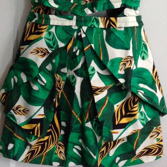 Farm Rio Max Amazonia Cutout Mini Dress - Picture 10 of 13